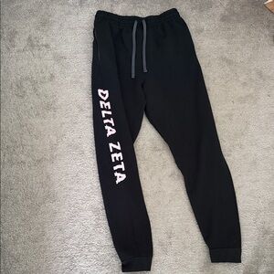 Delta Black and Pink Leggings